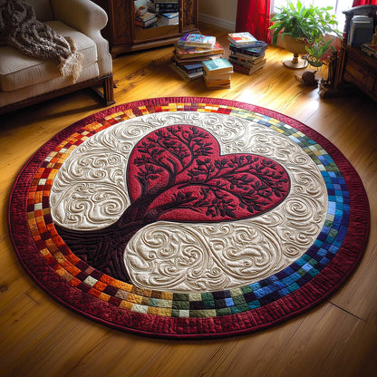 Heartloom Quilted Round Mat GFTOMA8986