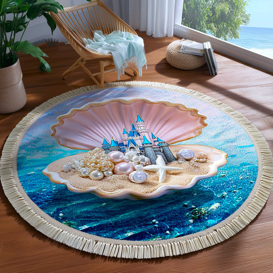 Ocean Breeze Round Beach Towel GFTOMA8995