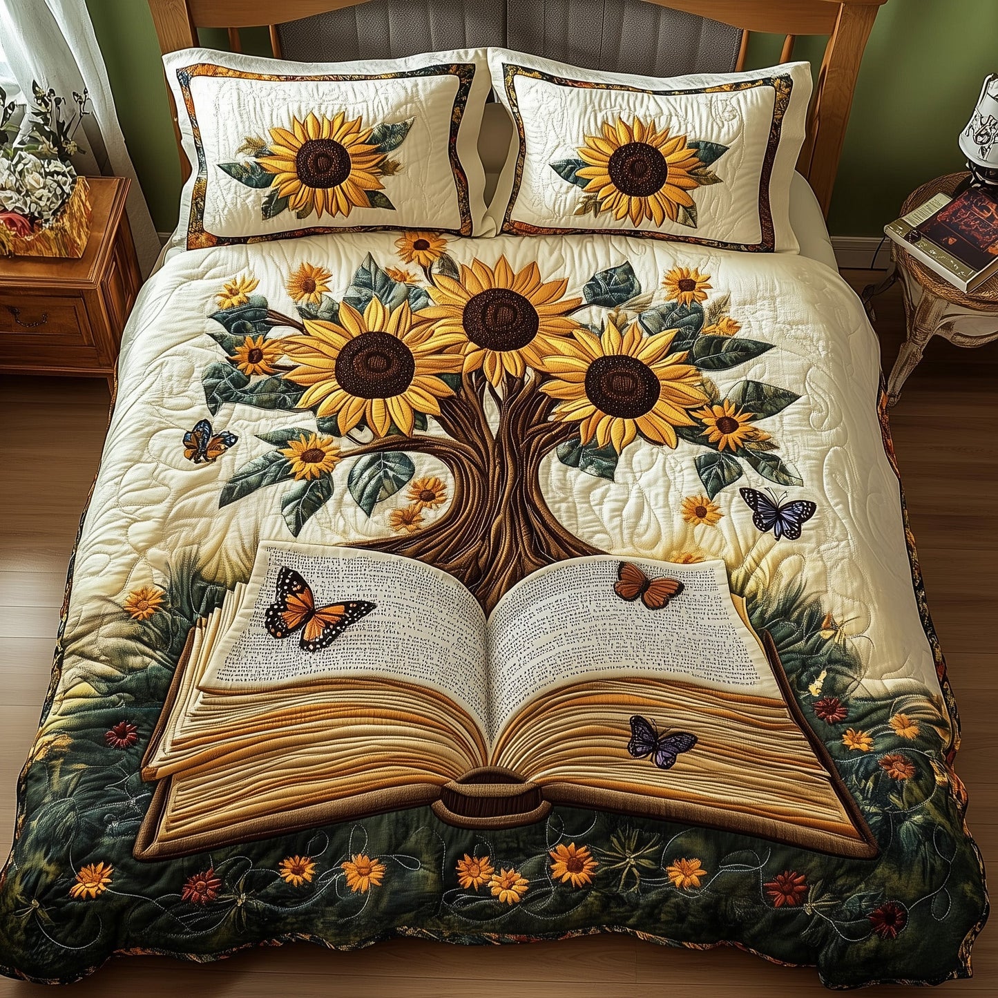 Sunflower Book Duvet Cover Set GFTOMA900