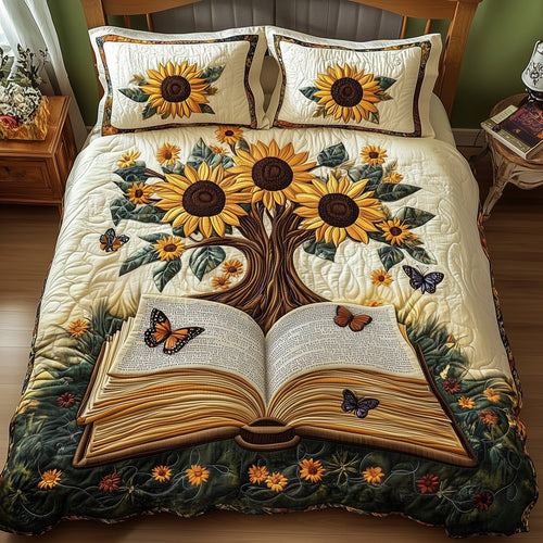 Sunflower Book Duvet Cover Set GFTOMA900