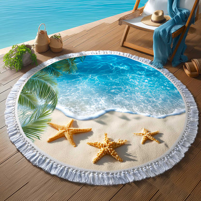 Ocean Breeze Round Beach Towel GFTOMA9000