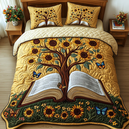 Sunflower Book Duvet Cover Set GFTOMA901