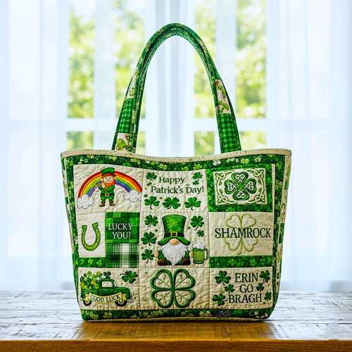 Irish Blessings Quilted Tote Bag GFTOMA9109