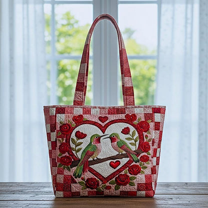 Hummingbird Love Quilted Tote Bag GFTOMA9115