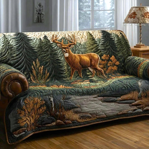 Forest Vibe Quilted Sofa Cover GFTOMA9130