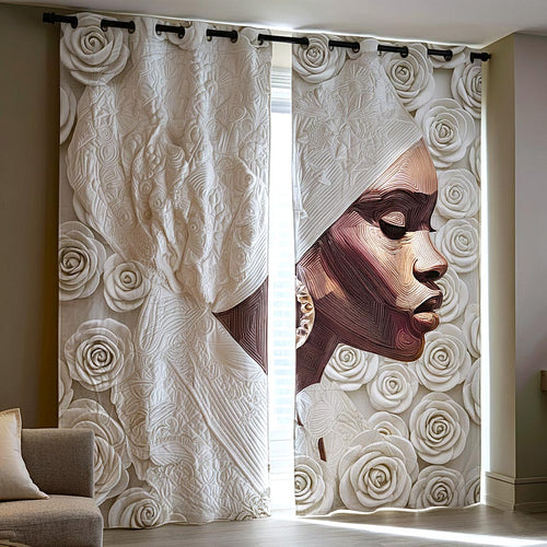 African Sunlight Quilted Curtains GFTOMA9137