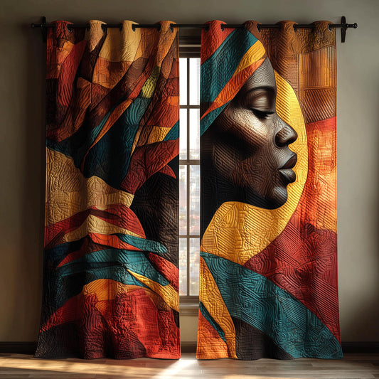 African Dream Quilted Curtains GFTOMA9141