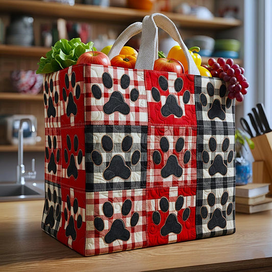 Happy Paws Quilted Shopping Bag GFTOMA9167