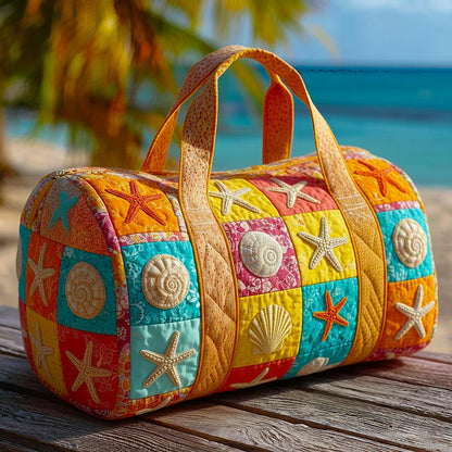 Coastal Whisper Quilted Duffle Bag GFTOMA9186