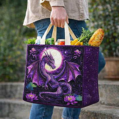 Mystic Pages Quilted Shopping Bag GFTOMA9235