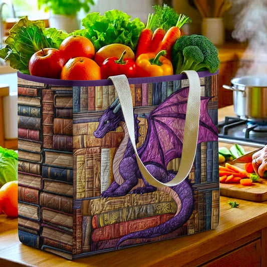 Dragon Lore Quilted Shopping Bag GFTOMA9237