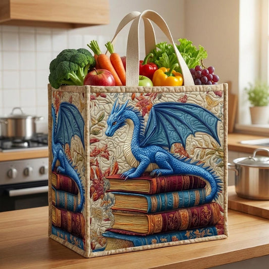 Mystic Pages Quilted Shopping Bag GFTOMA9238