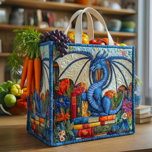 Mystic Pages Quilted Shopping Bag GFTOMA9241