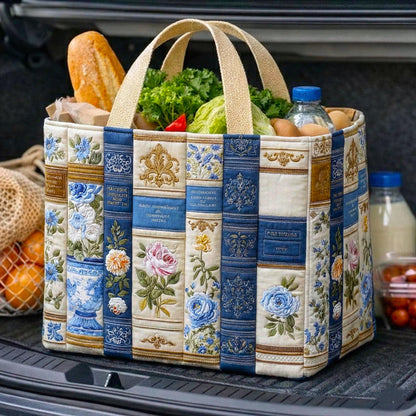 Book Haven Quilted Shopping Bag GFTOMA9242