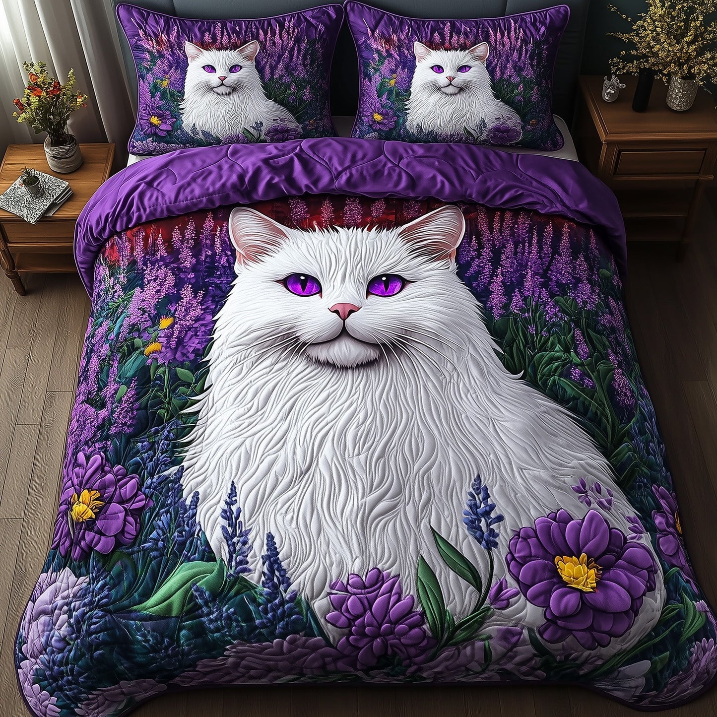 Majestic Cat Duvet Cover Set GFTOMA928