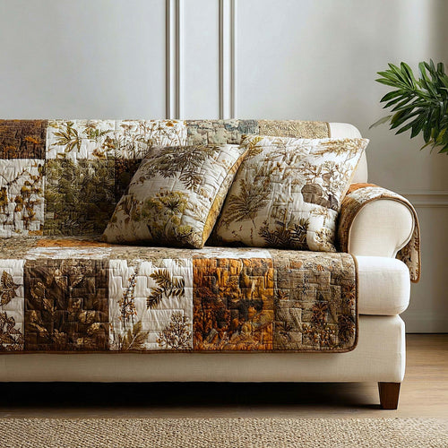 Country Garden Quilted Sofa Cover GFTOMA9298