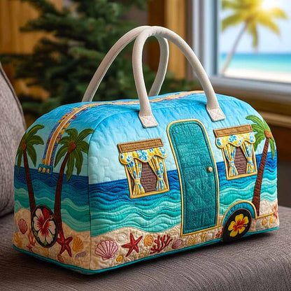 Coastal Vibes Quilted Duffle Bag GFTOMA9390