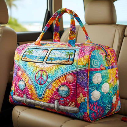 Groovy Tides Quilted Duffle Bag GFTOMA9391