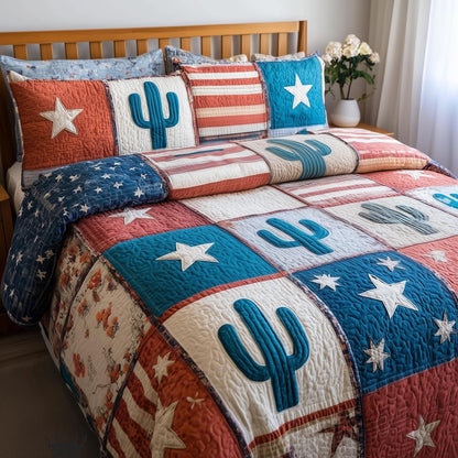 Rustic Ranch 3-Piece Quilted Bedding Set GFTOMA9460