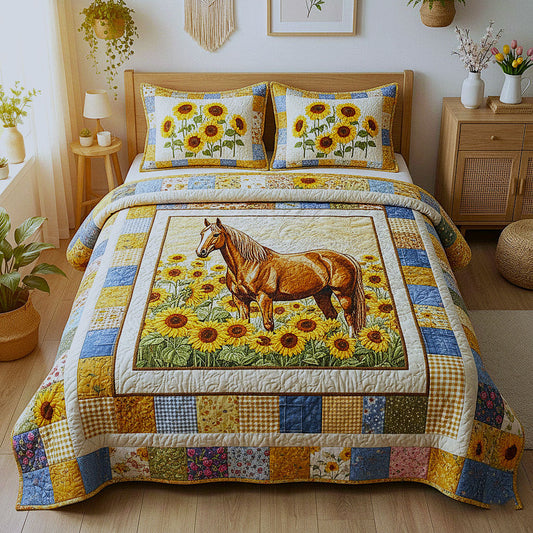 Farm Patch 3-Piece Quilted Bedding Set GFTOMA9479