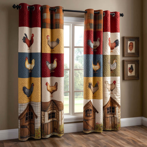 Rustic Ranch Quilted Curtains GFTOMA9502
