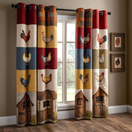Rustic Ranch Quilted Curtains GFTOMA9502