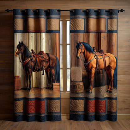 Farm Patch Quilted Curtains GFTOMA9505