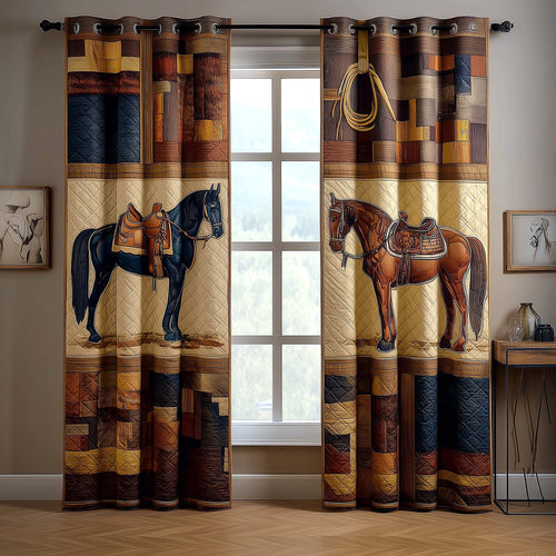 Ranch Life Quilted Curtains GFTOMA9507