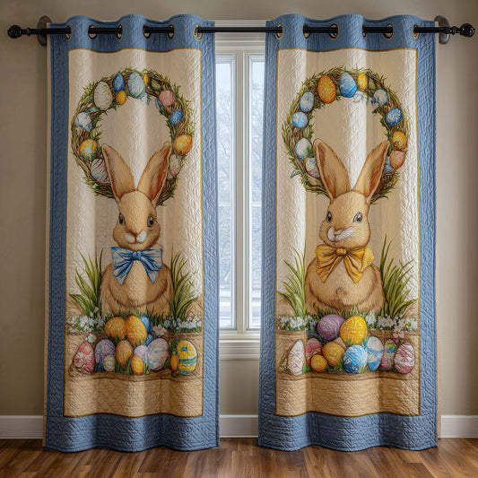 Bunny Bloom Quilted Curtains GFTOMA9513