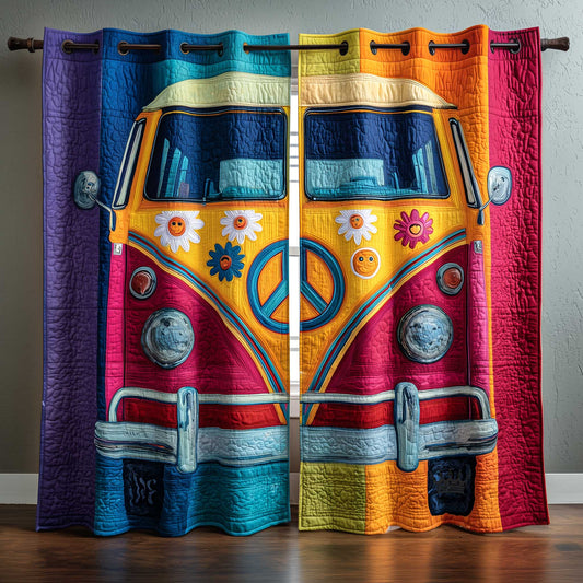 Tropical Ride Quilted Curtains GFTOMA9585