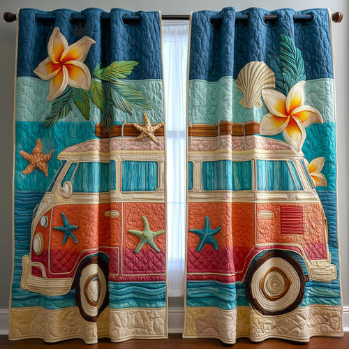 Groovy Van Quilted Curtains GFTOMA9586