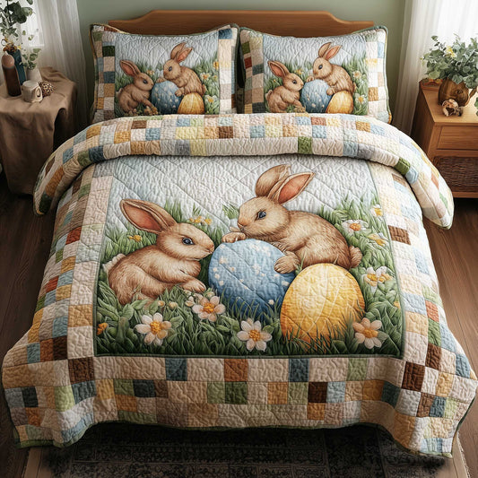 Easter Joy 3-Piece Quilted Bedding Set GFTOMA9625