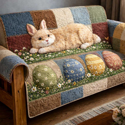 Egg Charm Quilted Sofa Cover GFTOMA9655