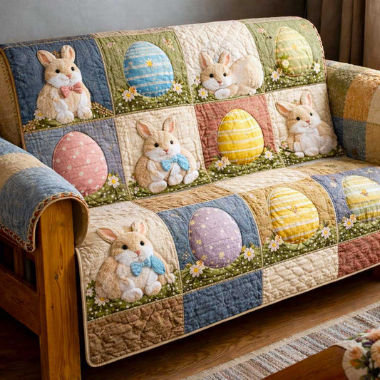 Egg Garden Quilted Sofa Cover GFTOMA9656