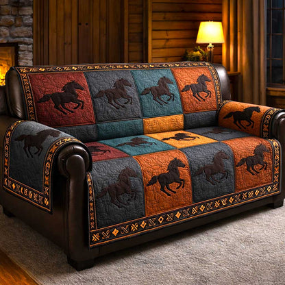 Prairie Wind Quilted Sofa Cover GFTOMA9687