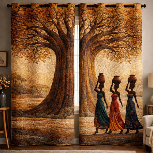 African Dream Quilted Curtains GFTOMA9931