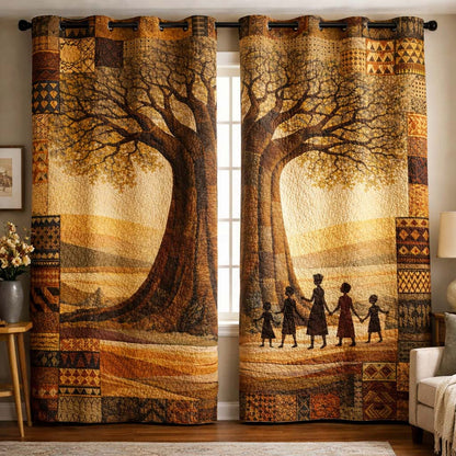African Dream Quilted Curtains GFTOMA9932