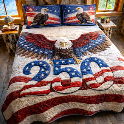 Liberty Colors 3-Piece Quilted Bedding Set GFTOMA9953