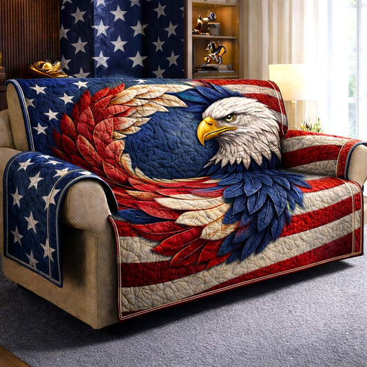 Star Palette Quilted Sofa Cover GFTOMA9956