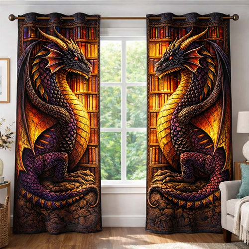Dragon Duo Quilted Curtains GFTOMA9963