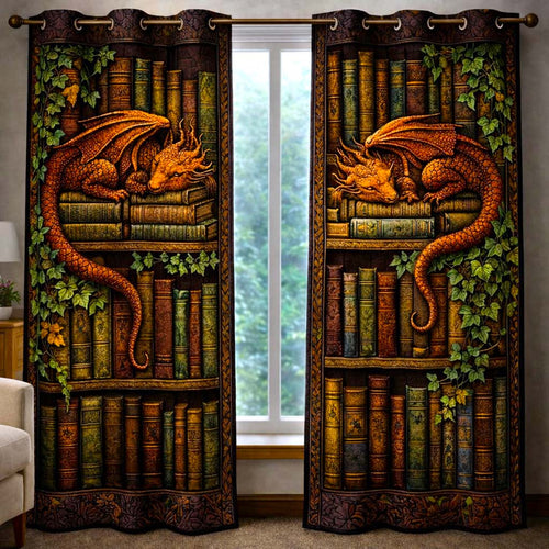 Dragon Duo Quilted Curtains GFTOMA9967