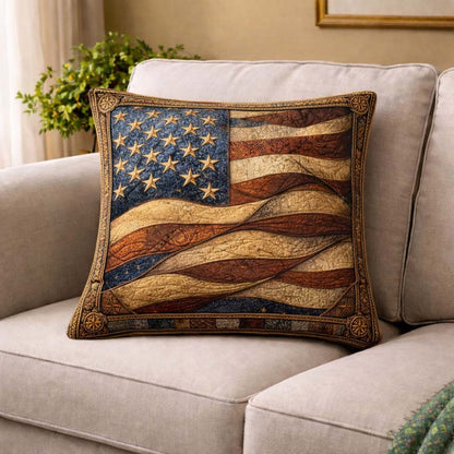 Heritage Patch Quilted Pillow Case GFTOMA9975