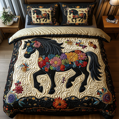 Dark Horse 3-Piece Quilted Bedding Set GFTONL1188