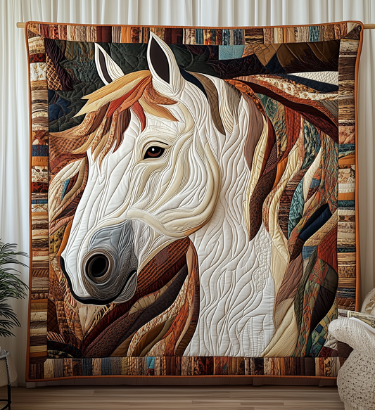 Noble Horse Quilted Blanket GFTONL1648