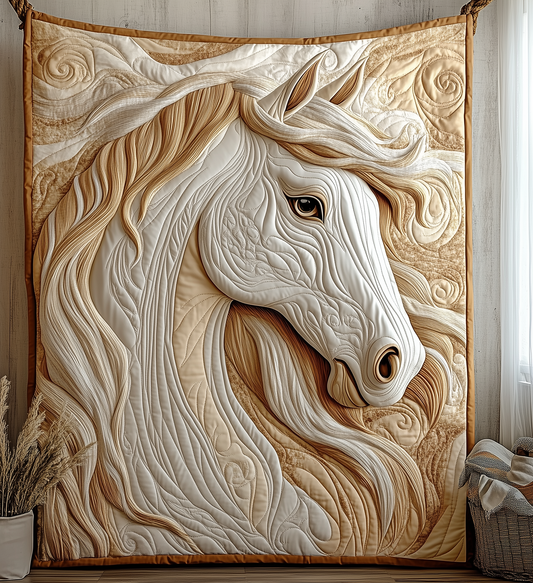 Elegant Horse Quilted Blanket GFTONL1656