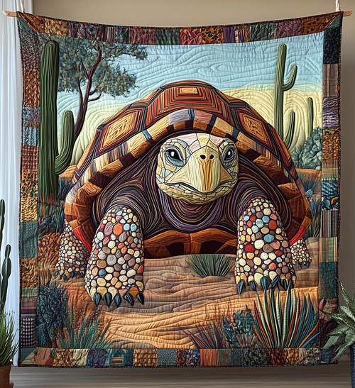 Colorful Tortoise Quilted Blanket GFTONL1660