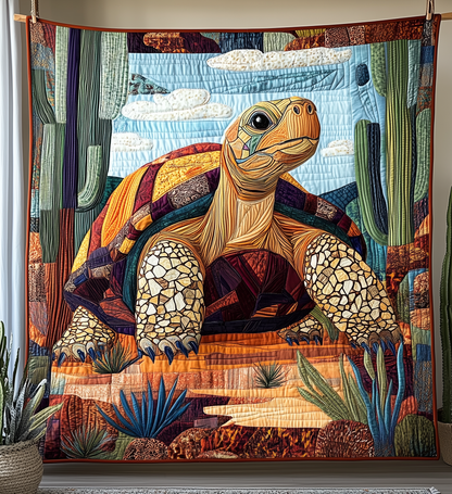 Colorful Tortoise Quilted Blanket GFTONL1663