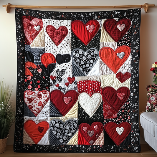 Valentine's Day Quilted Blanket GFTONL1839