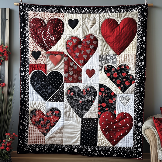 Valentine's Day Quilted Blanket GFTONL1841