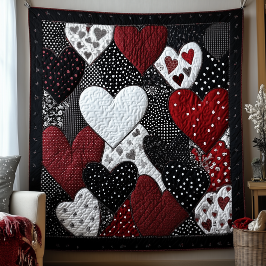 Valentine's Day Quilted Blanket GFTONL1842